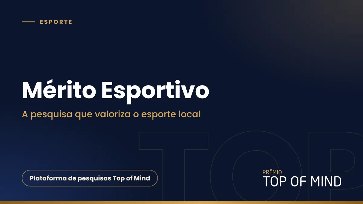 Capa do artigo Mérito Esportivo