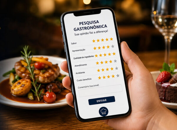 Ferramenta para realização de pesquisa gastronômica